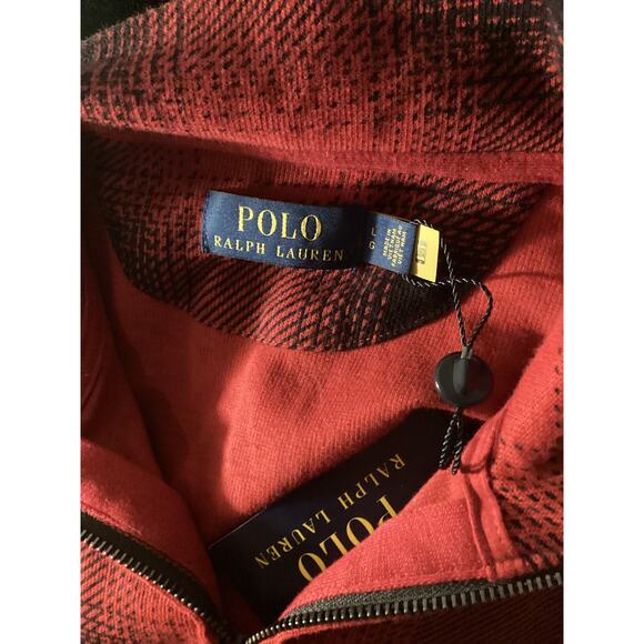 NWT Polo Ralph Lauren buffalo plaid Holiday Heritage long sleeve top - Picture 7 of 7